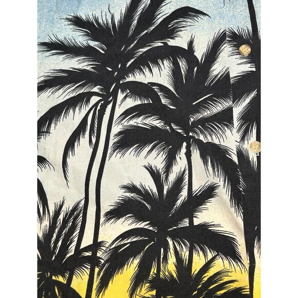 Windswept Hawaiian Shirt Mens Large Bahamas Floral Beach Colorful Button Up - Picture 9 of 14